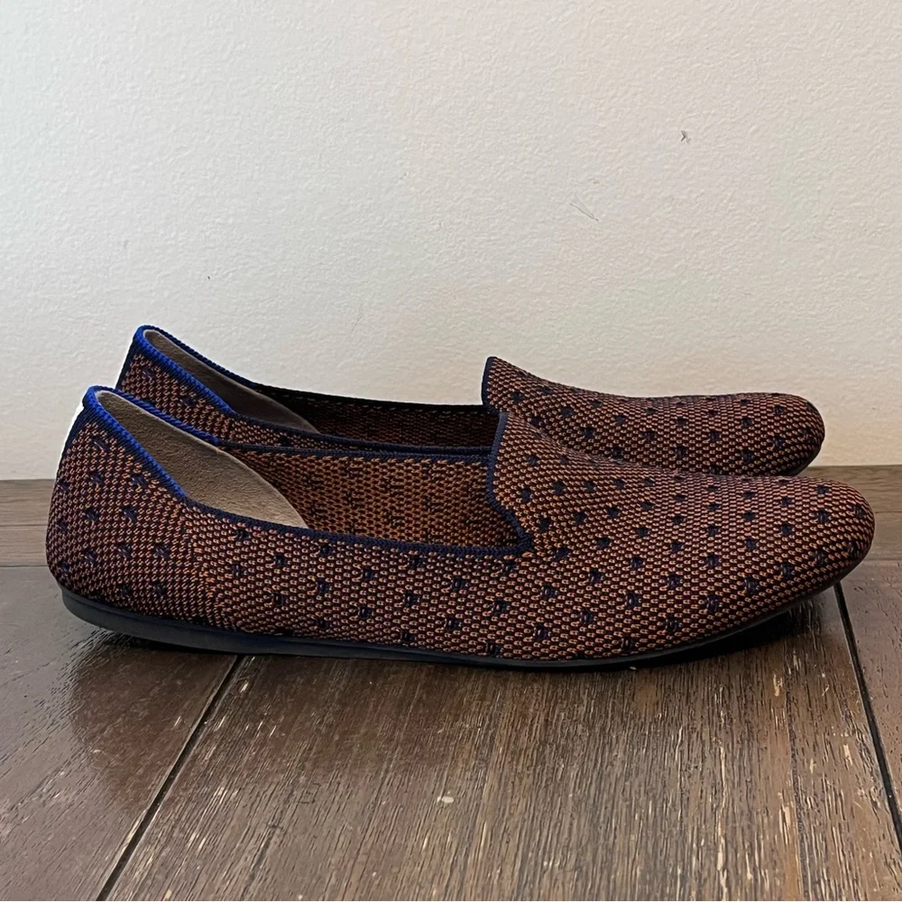 Rothy’s The Loafer Sienna Dot Shoes Flats Womens size 11 - Picture 1 of 9